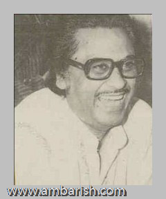 Kishore Kumar, 
Famous playback singer and actor, bengali, hindi, India